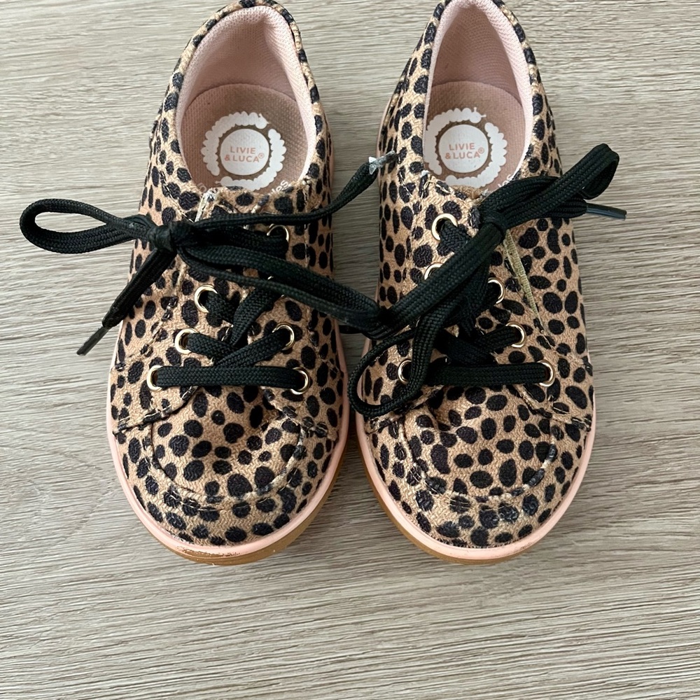 Livie & Luca Cheetah Print Sneakers